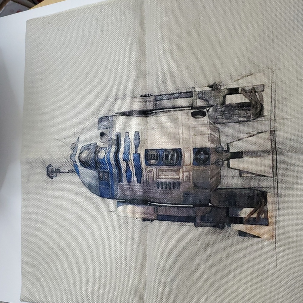 Star Wars R2-D2 Throw Pillow Cover - Picture 2 of 4